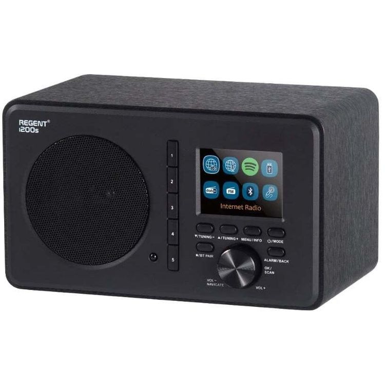 Tootefoto - Raadio Ferguson FM/DAB+/internetiraadio REGENT koos SPOTIFY Connect i200s, must