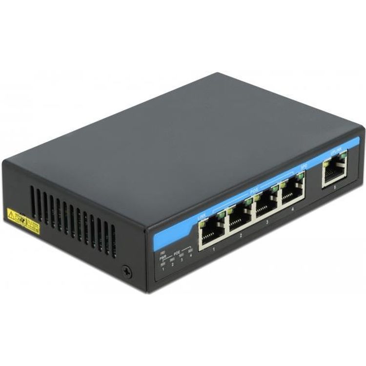 Tootefoto - DeLOCK 87764 v rgul liti Gigabit Ethernet (10/100/1000) Power over Ethernet tugi Must