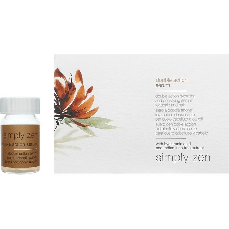 Tootefoto - Simply Zen Set, Simply Zen, Double Action, Peanahasse j etav raviseerum, tiheduse ja eluj ulisuse tagamiseks, 12 tk, 5 ml naistele