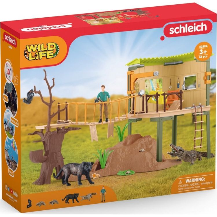 Tootefoto - Schleich Schleich Wild Life Adventure Station, m ngufiguur