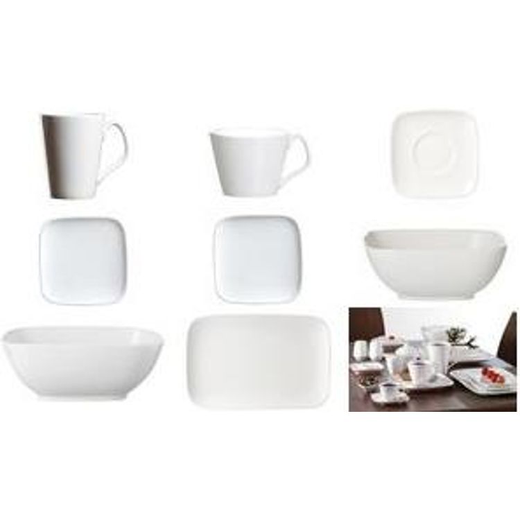 Tootefoto - Ritzenhoff & Breker Platte ARENA rechteckig, 230 x 150 mm aus Porzellan, sp lmaschinenfest - 2 St ck (583816)