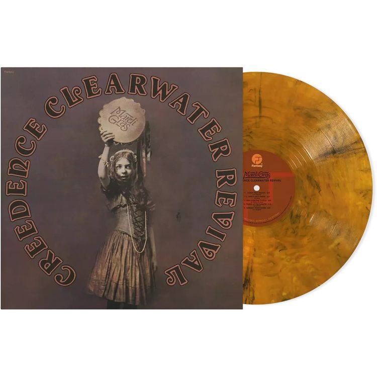 Tootefoto - CREEDENCE CLEARWATER REVIVAL "Mardi Gras" (Tigers Eye Vinyl, Limited E