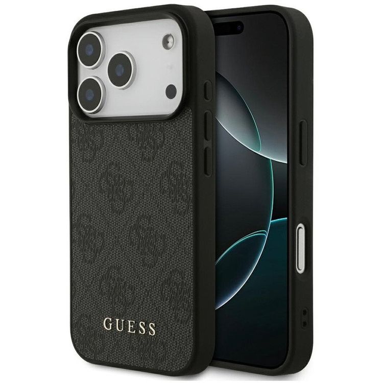 Tootefoto - Guess 4G Classic Case for iPhone 17 Pro Black