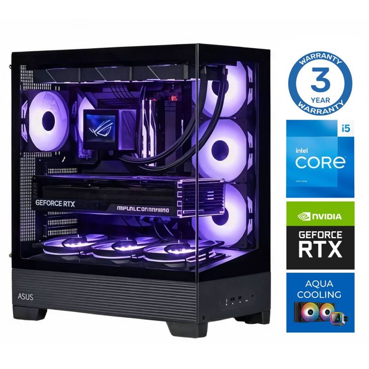 Tootefoto - INTOP AQUA i5-14400F 32GB DDR5 1TB SSD M.2 NVME+4TB RTX5070 12GB no-OS