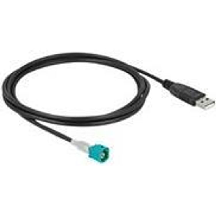 Tootefoto - DeLOCK 90491 koaksiaalkaabel 2 m HSD Z USB 2.0 Type-A Must