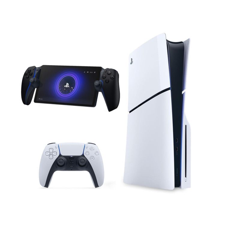 Tootefoto - Sony PlayStation 5 Slim + Portal Midnight Black