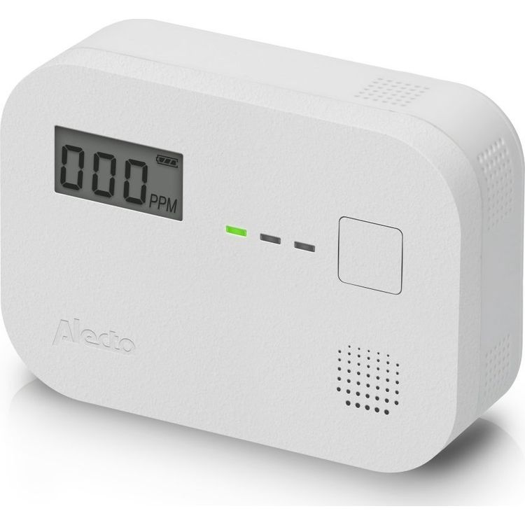 Tootefoto - Alecto s sinikmonooksiidi (CO) detektor ekraaniga COA3910