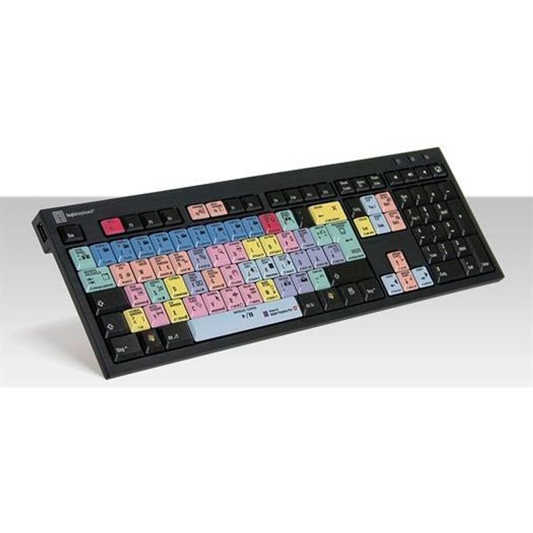 Tootefoto - Logickeyboard Adobe Premiere Pro CC klaviatuur USB QWERTZ Saksa keel Mitmev rviline