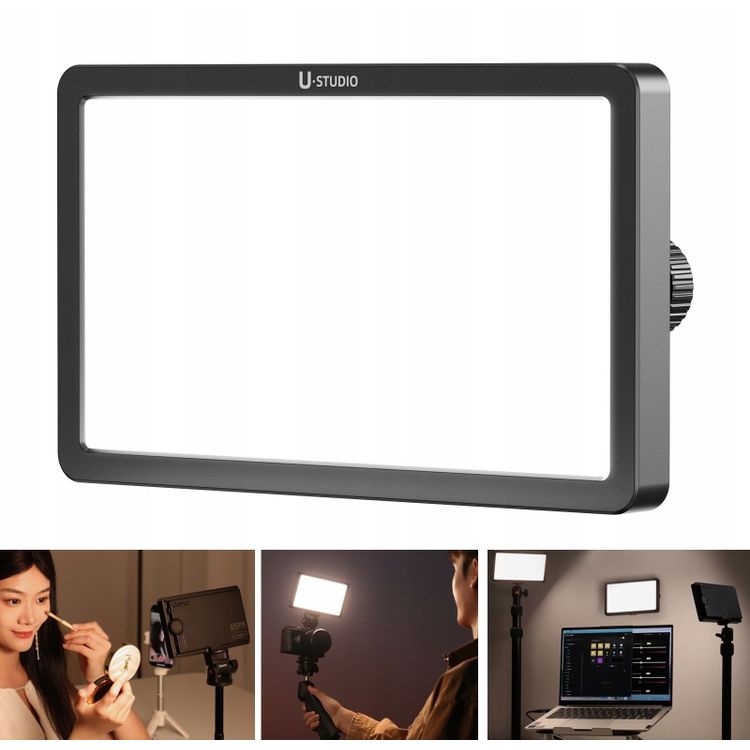 Tootefoto - LED -videolamp 9W T itke kerge magnetiline Bluetooth / Ulanzi K6500 rakendus