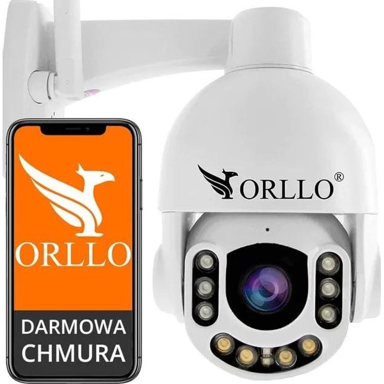 Tootefoto - Orllo Z7 Pro IP Camera Outdoor Rotating GSM 4MPx