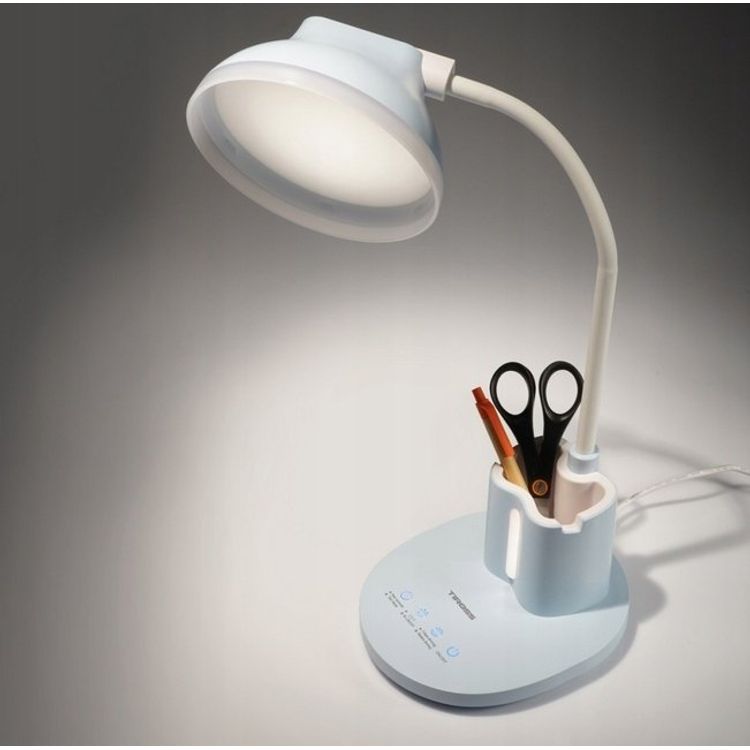 Tootefoto - Tiross Lampka laualamp LED laualamp organiseerijaga, puutetundliku heleduse reguleerimisega TIROSS TS-2246