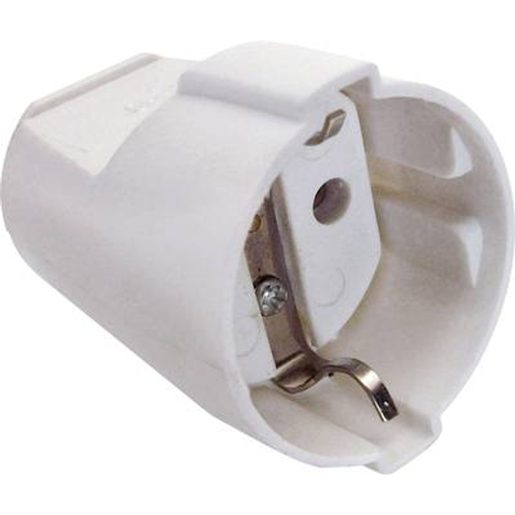 Tootefoto - AS SCHWABE PVC-Kupplung wei (45011)