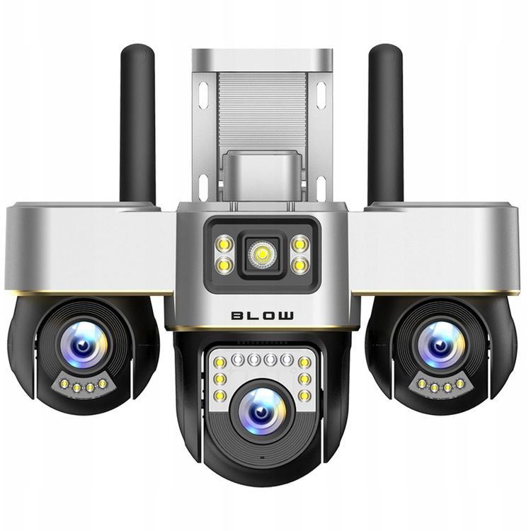 Tootefoto - 78-669# Wifi blow kaamera 3 p ratavat objektiivi 6mp v-bp36 must