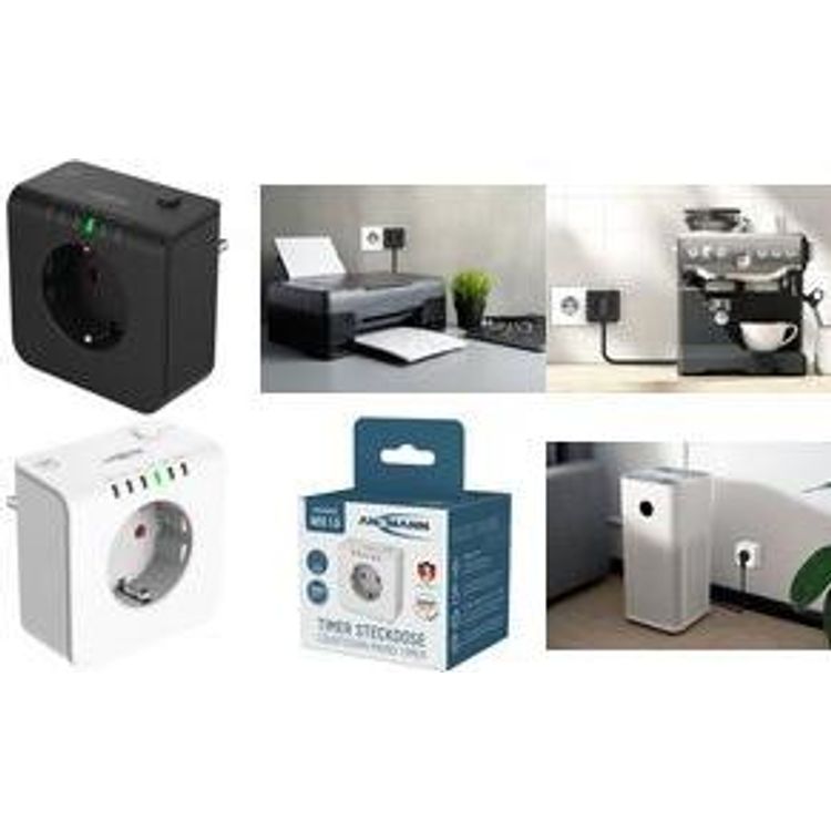 Tootefoto - Ansmann 1260-0015 Steckdosen-Timer digital 3680 W (1260-0015)