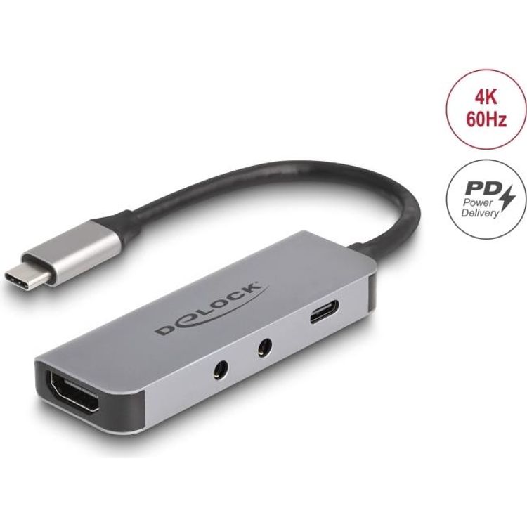 Tootefoto - Delock - Dockingstation - USB-C / Thunderbolt 3 / Thunderbolt 4 - HDMI (61064)