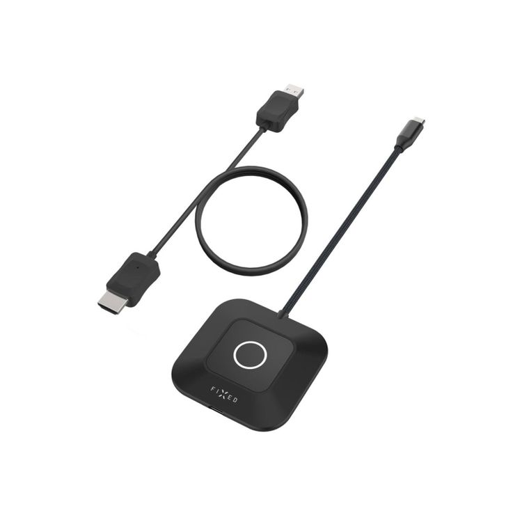 Tootefoto - Fikseeritud AV-adapter FIXED AirLinki juhtmevaba HDMI-adapter, 100 W, PD 3.0, must