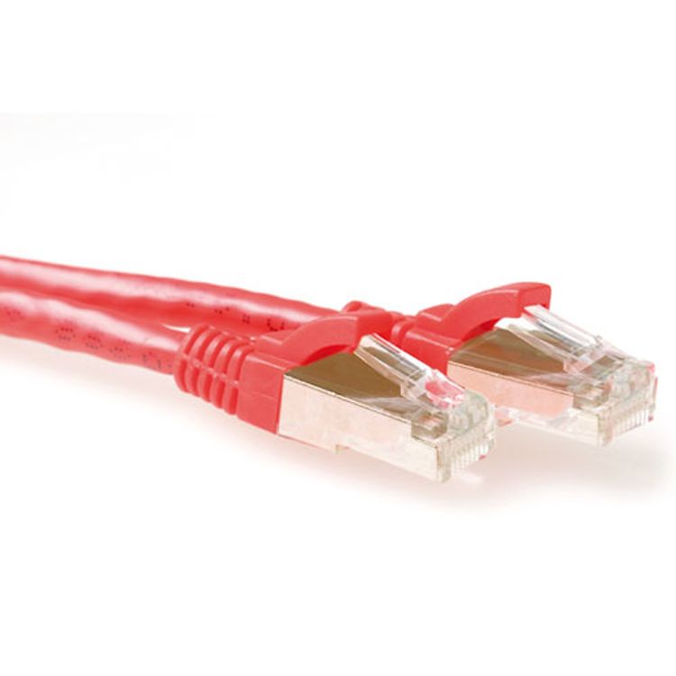 Tootefoto - ACT FB6503 v rgukaabel Punane 3 m Cat6a S/FTP (S-STP)