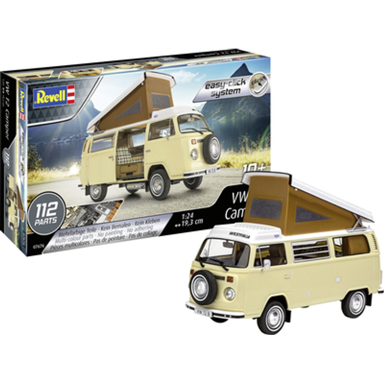 Tootefoto - Revell Rv 1:24 Vw T2 Camper 1:24 Model Coach