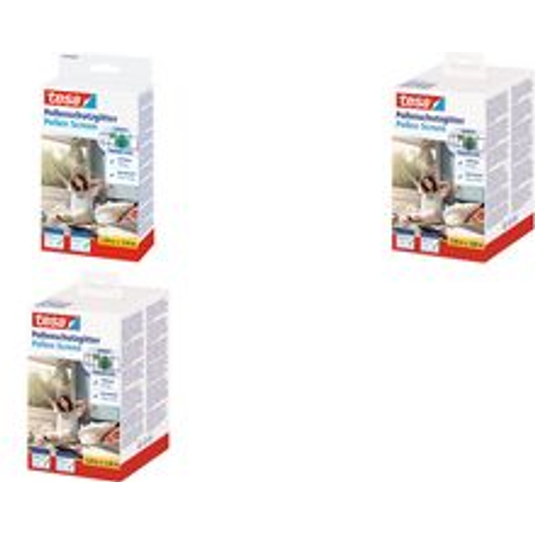 Tootefoto - tesa Pollenschutzgitter f r Fenster, 1,80 m x 1,50 m wirksame Reduzierung von Pollen bei gleichzeitig sp rbarer - 1 St ck (55296-00000-00)