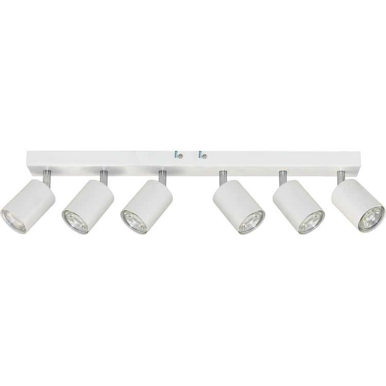 Tootefoto - Orno DOA laelamp, seina-lae kinnitus, max. v imsus. 6x50W, GU10, IP20, valge