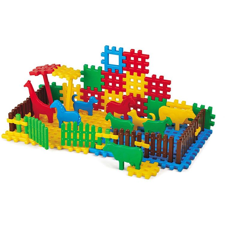 Tootefoto - Marioinex Blocks loomaaia komplekt