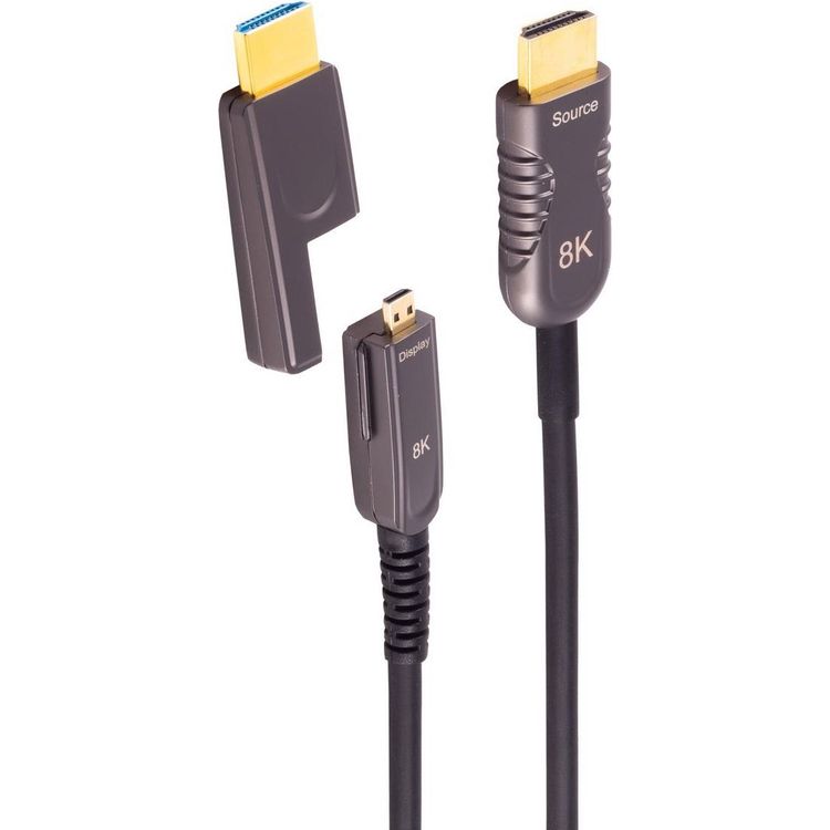 Tootefoto - ShiverPeaks SHVP BS30-52495 - HDMI/Micro HDMI AOC Kabel - 10K, 40,0 m - Kabel - Digital/Display/Video (BS30-52495)