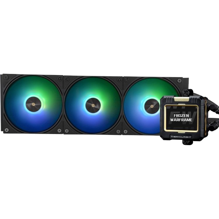 Tootefoto - Ch odzenie wodne Thermalright Frozen Warframe 360 ARGB Czarne