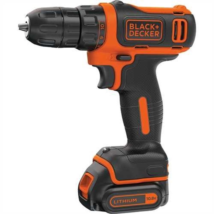 Tootefoto - Black & Decker BDCDD12 V tmeta Must, Oran