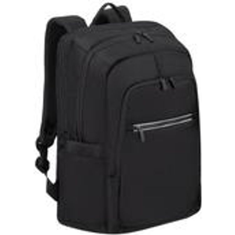 Tootefoto - Riva NB Rucksack Alpendorf Eco 17.3" schwarz 7569 (7569 BLACK ECO BACKPACK)