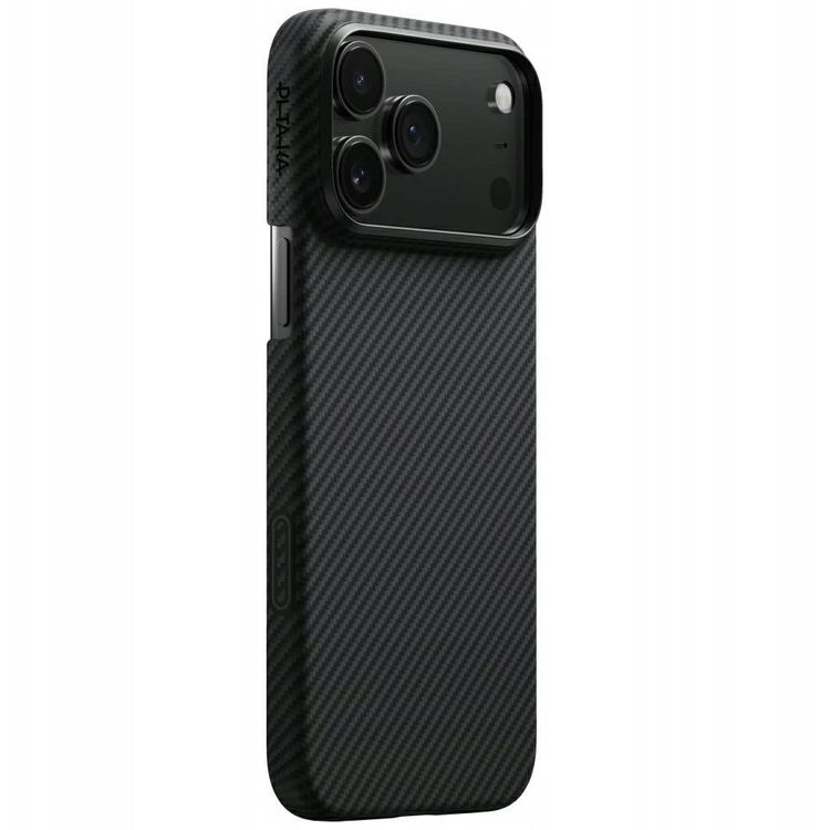 Tootefoto - Case PITAKA Ultra-Slim MagSafe for iPhone 17 Pro Max black gray