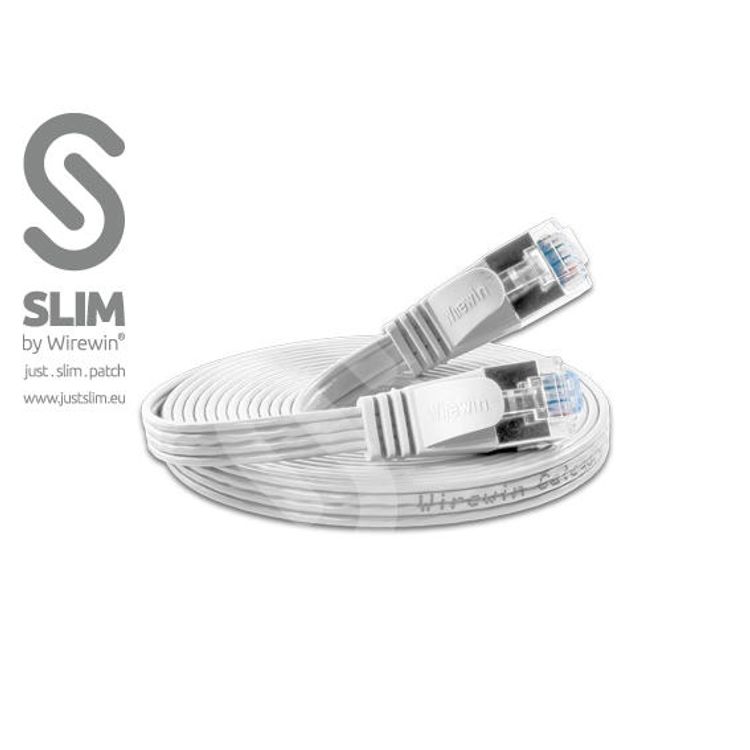 Tootefoto - Wirewin SLIM STP v rgukaabel Valge 2 m Cat6 S/UTP (STP)