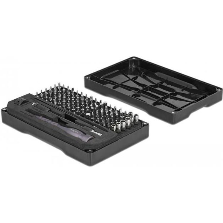 Tootefoto - DeLOCK 64127 manuaalne kruvikeeraja Komplekt Kellassepa kruvikeeraja