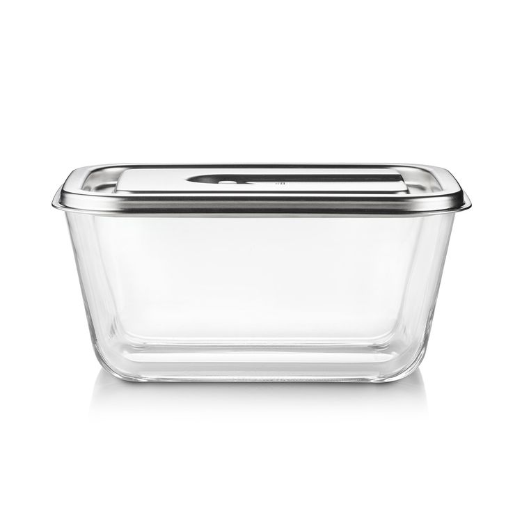 Tootefoto - Caso Glass Vacuum Container with Plastic Lid | VacuBoxx Inox XL | Transparent