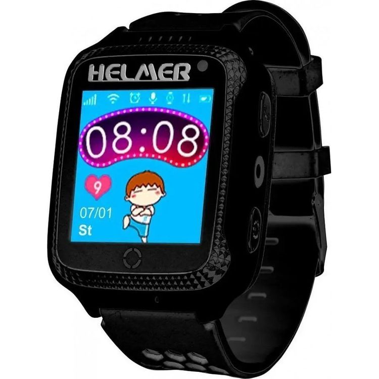 Tootefoto - Smartwatch HELMER HELMER LK 707 smartwatch / zegarek sportowy LCD Cyfrowy Ekran dotykowy 2G GPS
