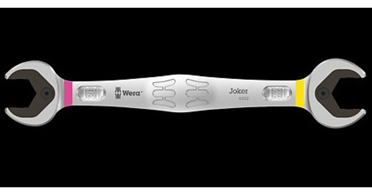 WERA Joker Ratcheting Combination/Double Open-Ended Wrenches