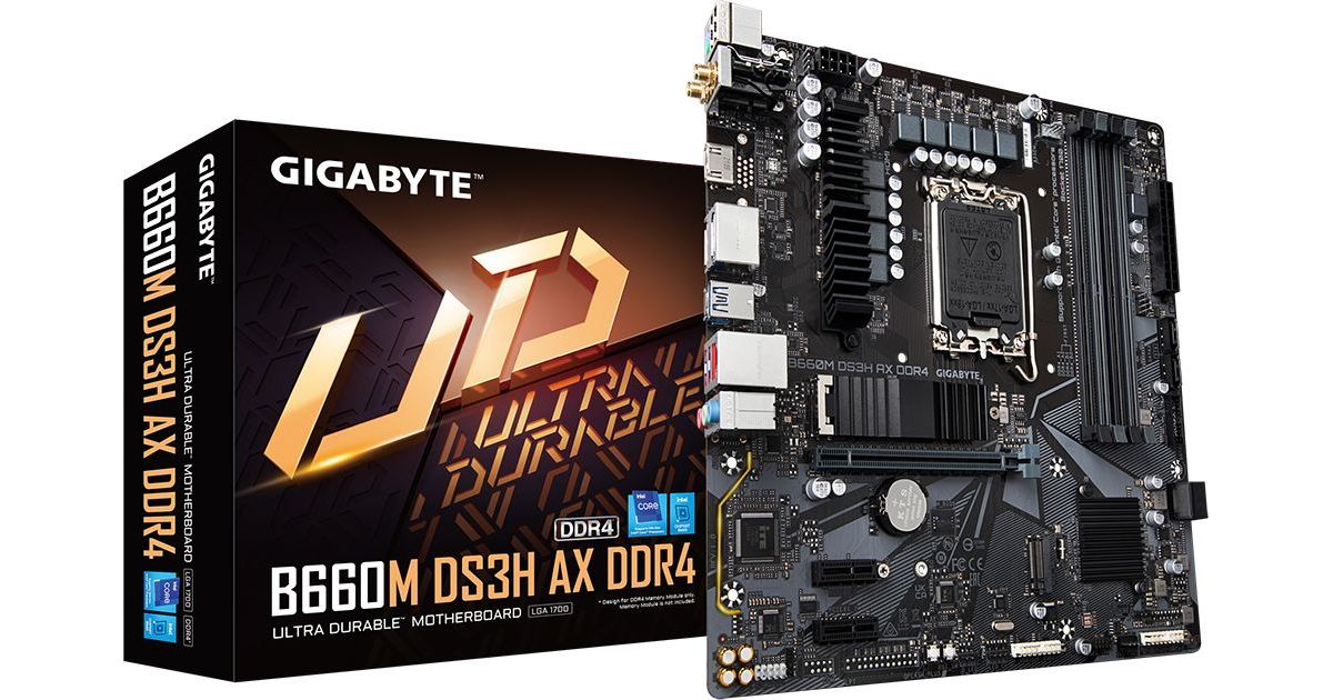 Gigabyte B660M DS3H AX DDR4 Motherboard - Emaplaadid - Emaplaadid ...