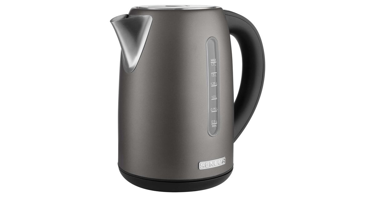 Aigostar 2200W Glass Electric Kettle 1.0L Black VDE / Elfin 