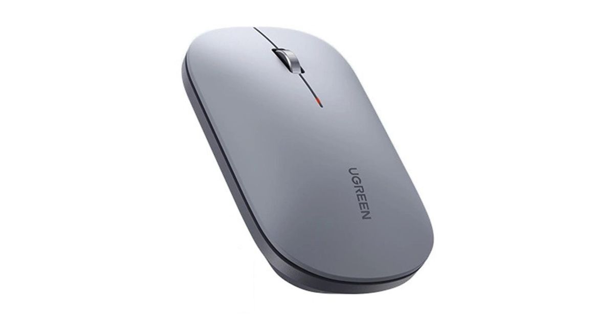 UGREEN Handy wireless USB mouse black MU001 gray - Wireless mouses ...