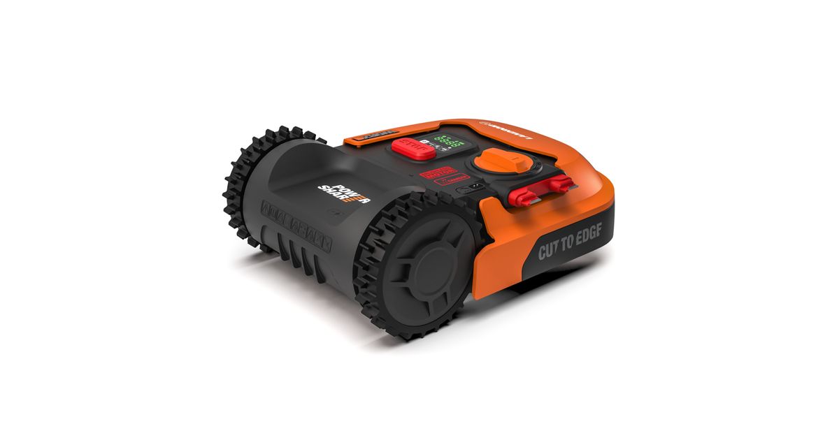 WORX WR141E lawn mower Robotic lawn mower Battery Black Orange