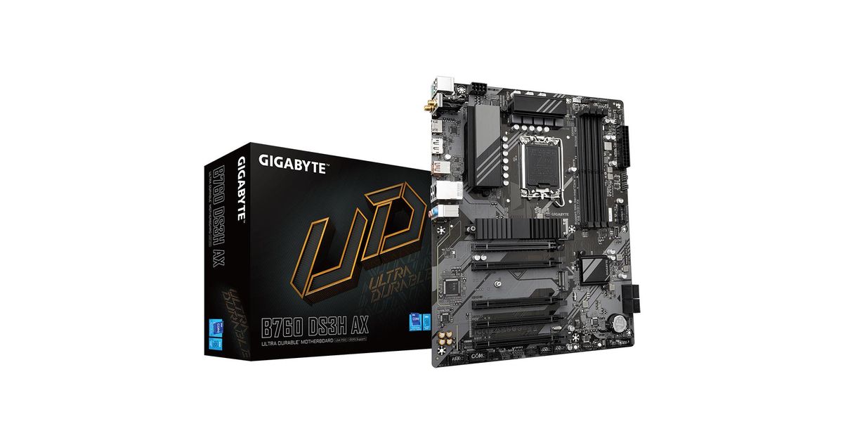 Gigabyte B760 Ds3h Ax Motherboard Intel B760 Express Lga 1700 Atx Motherboards