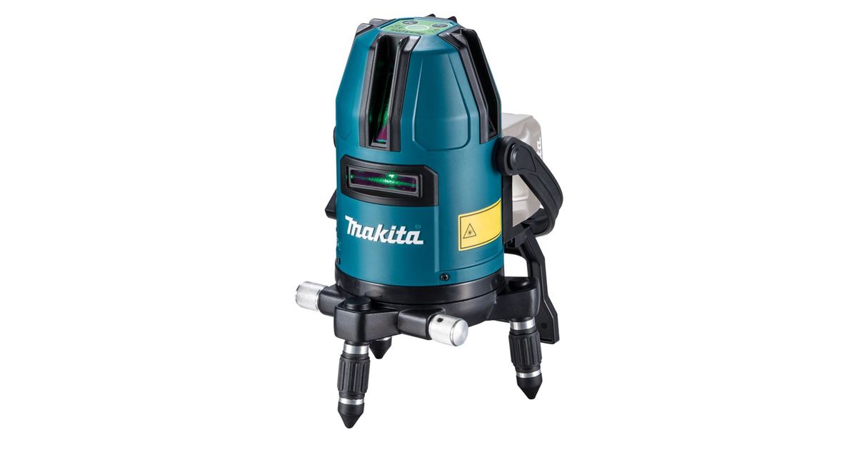 MAKITA Cordless Multi Line Laser Green 12V max. in transport bag MT Shop
