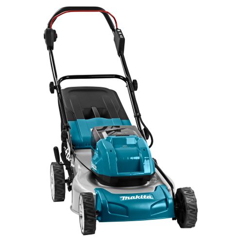 Makita DLM460PT2 lawn mower Walk behind lawn Battery Black, Blue, Grey - Lawnmowers - Lawn care - Garden tools and equipment - Tools and accessories MT Shop