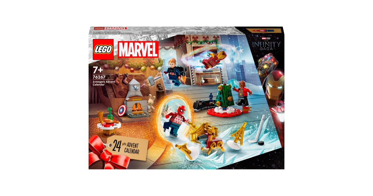 LEGO CALENDARIO AVVENTO MARVEL - dell Avvento LEGO Marvel (76267 ...