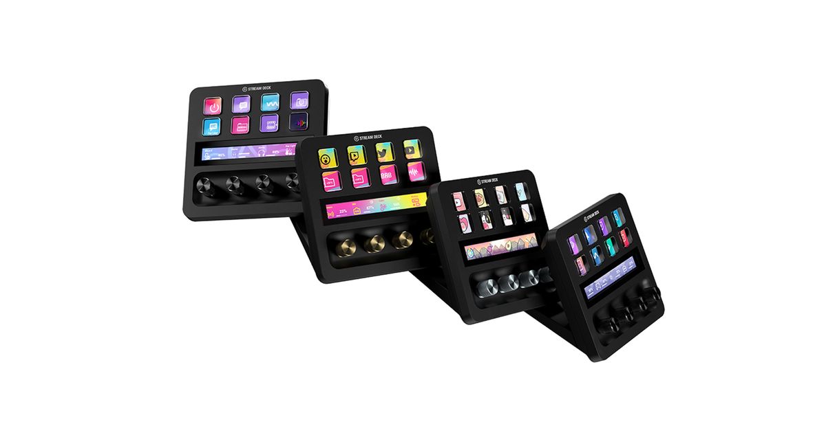 Elgato Stream Deck + Controller Keypad, 8 LCD Keys, customizable - MT Shop