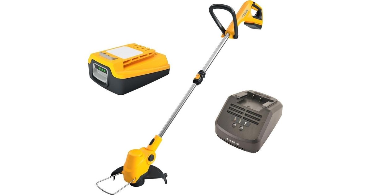 Stiga Grass Trimmer GT 100e STIGA Cordless + 2.0 Ah Battery + Charger