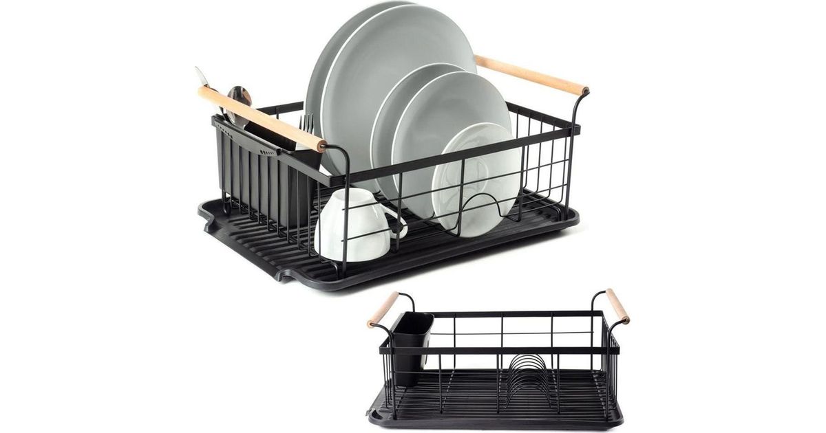 Vilde Dish drainer, BLACK, dish drainer, 42.5x29.5x19 cm Muud