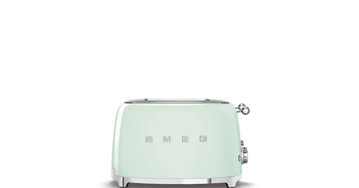 Green smeg outlet toaster