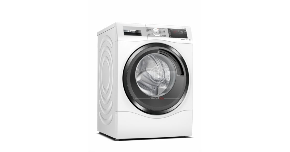 Bosch Washing Machine WDU8H542SN Energy efficiency class A, Front
