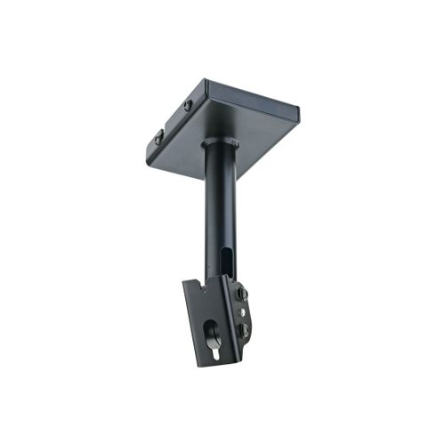 K&M 24496 Speaker Mount, Steel, black, Ceiling Mounting, Laterally