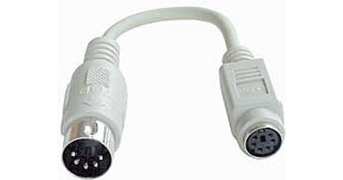 Lindy PS/2 AT Port Adapter Cable PS/2kaabel 0,15 m 6p MiniDIN 5p